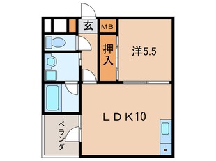 コメットマンション鴻池の物件間取画像